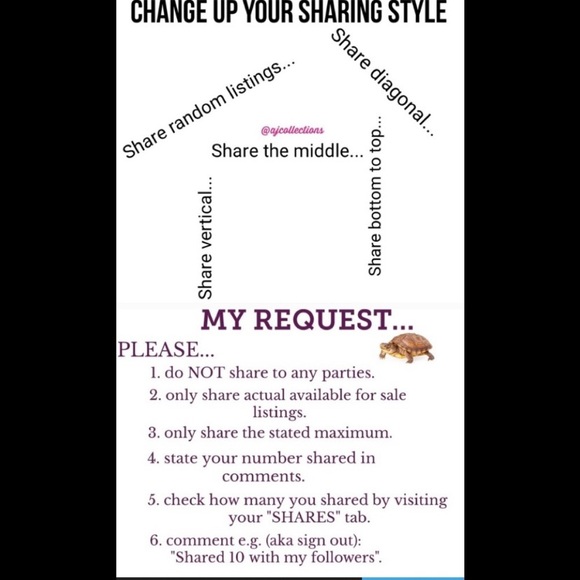 SEE NEW LIST SHARE MY ITEMS TO FOLLOWERS NEVER THE PARTIES ALWAYS COMMENT # AMT - Picture 7 of 9